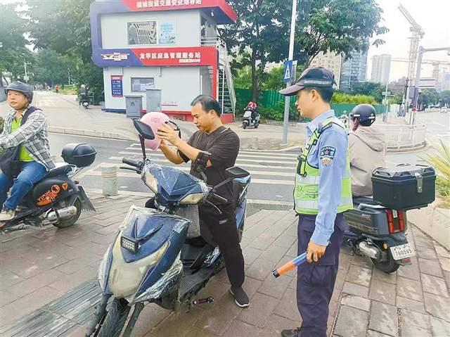 开元福城电单车骑乘头盔佩戴率跃至近九成2.png