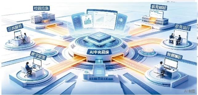 统建AI中央厨房 烹制百业数字佳肴
